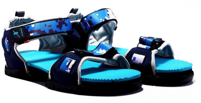 Sparx Men NavyBlueTurkeyBlue Sports Sandals