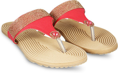 Anand Archies Girls Flats(Red