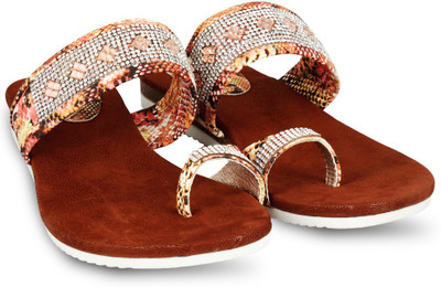 Anand Archies Girls Flats(Brown