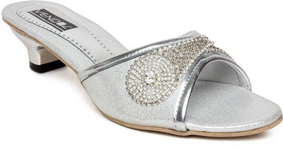 Vendoz Women Silver Heels