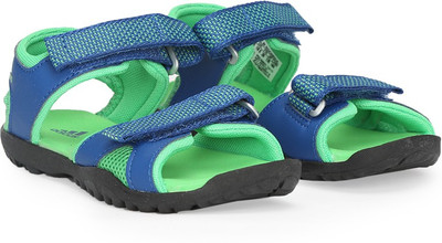 ADIDAS Boys & Girls Sports Sandals, Eqtblu/sesoli/cblack