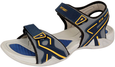 RTS Men Blue/Yellow Sports Sandals