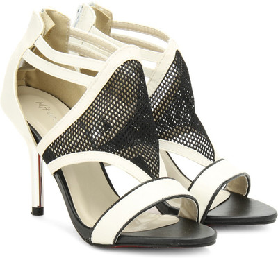 MFT Couture Women White Heels