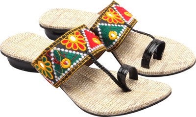 Royal Collection Women Black Flats