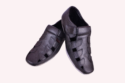 MBS Collection Men Black Sandals