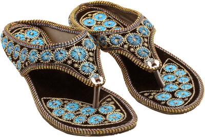 Footrendz Women Blue::Black Flats
Footrendz Women Blue::Black Flats