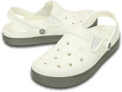 Crocs Women White Clogs