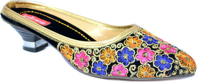 Indirang Women Multicolor Heels