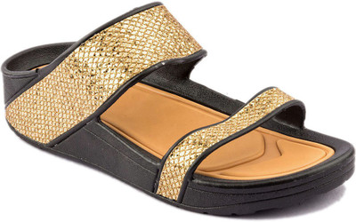 ADDA Women Gold Flats