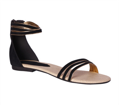 Pantof Girls Flats(Black