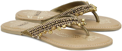 Inc.5 Women Ant Gold Flats