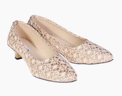 Goyal Women Cream Heels