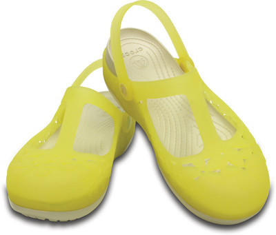Crocs Women Yellow Clogs