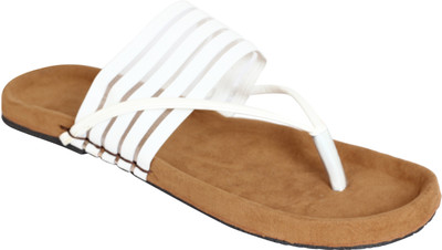 Jade Women White Flats