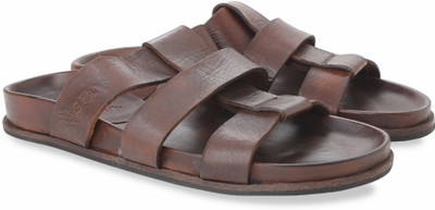 U.S. Polo Assn Men Cognac Sports Sandals
