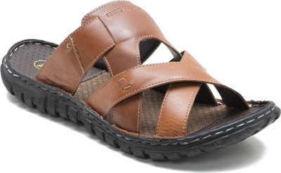 Red Tape Men Tan Sandals