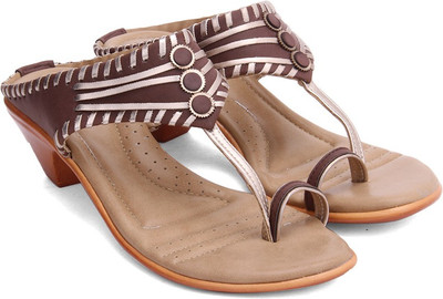 Bata Women Tan Light Brown Heels