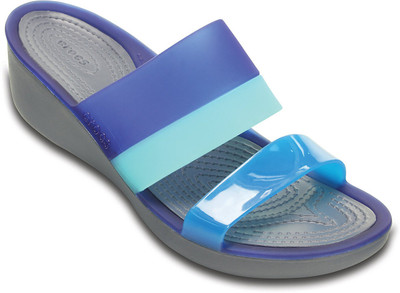 Crocs Women Grey Wedges