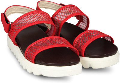 Anand Archies Girls Flats(Red