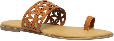 Bata Women Brown Flats