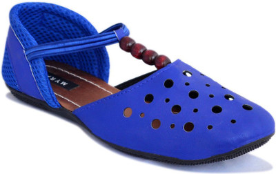 Myra Women Blue Flats