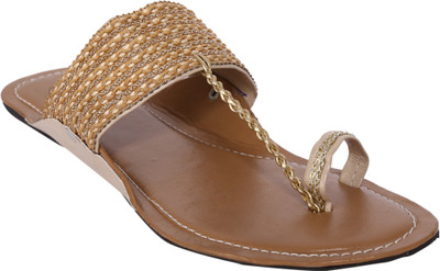 Jade Women Beige Flats