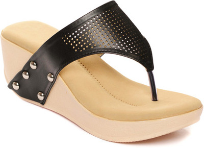 Bruno Manetti Women Black Wedges