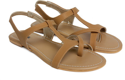 Vendoz Women Beige Flats