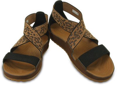 Crocs Women Brown Flats