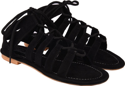 Jade Women Black Flats