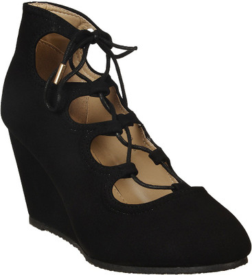 Flat n Heels Women Black Wedges
Flat n Heels Women Black Wedges