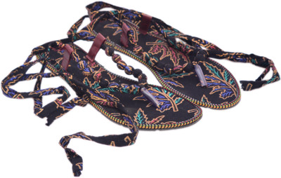 Myra Women Black Flats