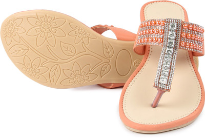 CUTE FEET Women Pink Flats