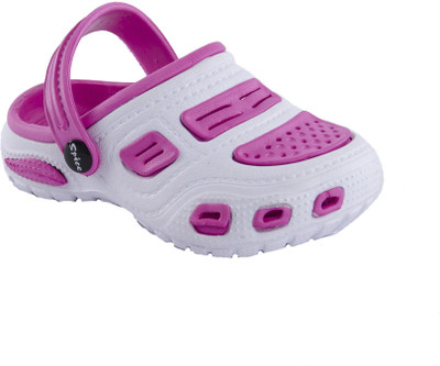 Spice Boys Flats, White;pink