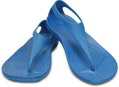 Crocs Women Blue Flats