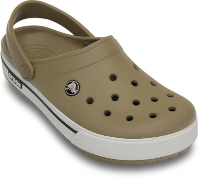 Crocs Men Khaki::Espresso Sandals