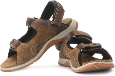 Woodland Men Camel Sports Sandals