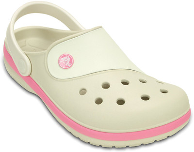 Crocs Men Off White Sandals