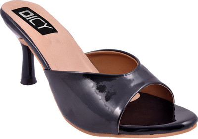 DICY Women Black Heels