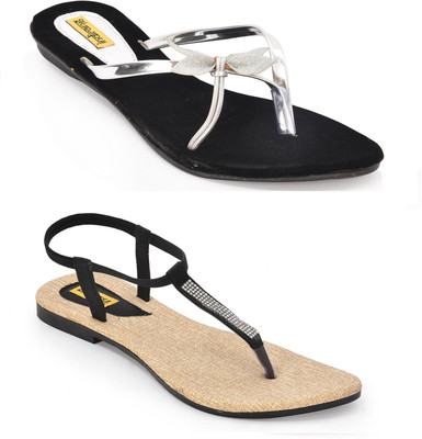 Indirang Women Multicolor Flats