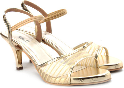 Inc. Women Gold Heels