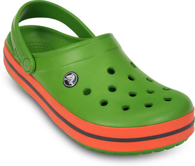 Crocs Men Green Clogs