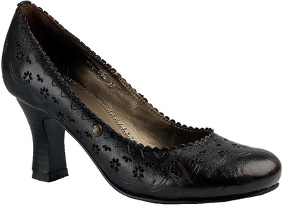 Salt N Pepper Women Dark Brown Heels