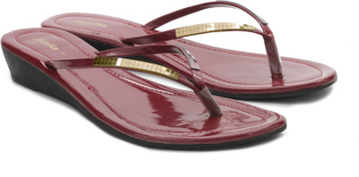 Bata Women Red, Pink Flats