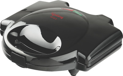 Lifelong Sandwich Maker (115 Griller Plate) Grill, Toast(Black)