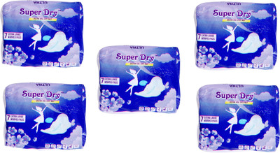 Superdry Ultra XXL Dry Net Ultra Thin Sanitary Pad(Pack of 5)