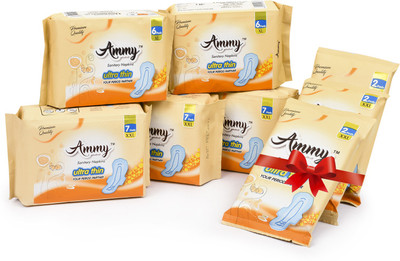 Ammy Buy Set Of 5 Rashes Free , Ultra Thin XXl will get 6 Pads Free Sanitary Pad(Pack of 8)
Ammy Buy Set Of 5 Rashes Free , Ultra Thin XXl will get 6 Pads Free Sanitary Pad(Pack of 8)