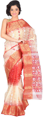 RLBFashion Self Design Jamdani Handloom Cotton, Art Silk Saree(Red, Beige), Beige;red
RLBFashion Self Design Jamdani Handloom Cotton, Art Silk Saree(Red, Beige), Beige;red