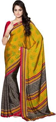 Jiya Self Design, Printed Fashion Art Silk, Crepe, Jacquard Saree(Yellow, Multicolor, Grey), Grey;multicolor;yellow
Jiya Self Design, Printed Fashion Art Silk, Crepe, Jacquard Saree(Yellow, Multicolor, Grey), Grey;multicolor;yellow