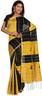 Kasturi-B Swadeshi Karigari Woven Daily Wear Cotton Saree(Yellow, Black), Black;yellow
Kasturi-B Swadeshi Karigari Woven Daily Wear Cotton Saree(Yellow, Black), Black;yellow
